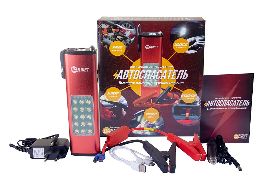 KIT MT2888R Автомобильный мультитул Автоспасатель [красный]